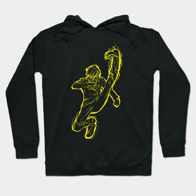 Sanji's electric kicks Hoodie by LivMat